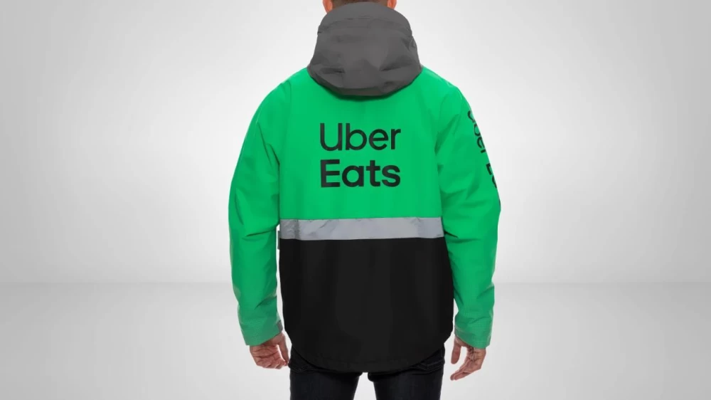 Kurtka Uber Eats